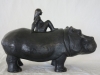 20 LADY ON HER HIPPO